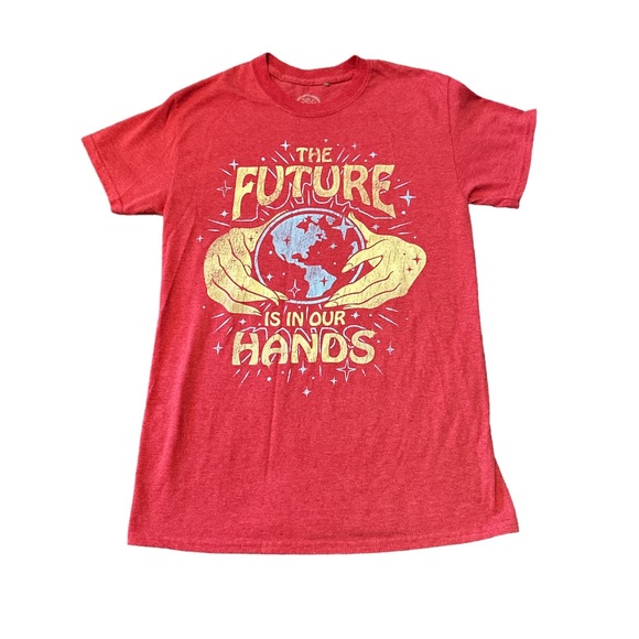 “The Future Is In Our Hands” Graphic Tee - Picture 2 of 6